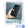 image:imageSmartish iPhone 17e16e Wallet Case  Wallet Slayer Vol 1 Slim  Protective Credit Card Holder  Drop Tested Hidden Credit Card Slot Cover for Apple iPhone 17e16e  Walnut WoodsBlack Tie Affair