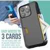 image:imageSmartish iPhone 17e16e Wallet Case  Wallet Slayer Vol 1 Slim  Protective Credit Card Holder  Drop Tested Hidden Credit Card Slot Cover for Apple iPhone 17e16e  Walnut WoodsBlack Tie Affair