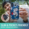 image:imageSmartish iPhone 17e16e Wallet Case  Wallet Slayer Vol 1 Slim  Protective Credit Card Holder  Drop Tested Hidden Credit Card Slot Cover for Apple iPhone 17e16e  Walnut WoodsVery Cherry Blossom