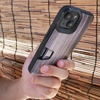 image:imageSmartish iPhone 17e16e Wallet Case  Wallet Slayer Vol 1 Slim  Protective Credit Card Holder  Drop Tested Hidden Credit Card Slot Cover for Apple iPhone 17e16e  Walnut WoodsGraspin Aspen