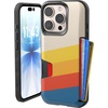 image:imageSmartish iPhone 17e16e Wallet Case  Wallet Slayer Vol 1 Slim  Protective Credit Card Holder  Drop Tested Hidden Credit Card Slot Cover for Apple iPhone 17e16e  Walnut WoodsStriped Up