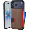 image:imageSmartish iPhone 17e16e Wallet Case  Wallet Slayer Vol 1 Slim  Protective Credit Card Holder  Drop Tested Hidden Credit Card Slot Cover for Apple iPhone 17e16e  Walnut WoodsWalnut Woods