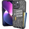 image:imageSmartish iPhone 17e16e Wallet Case  Wallet Slayer Vol 1 Slim  Protective Credit Card Holder  Drop Tested Hidden Credit Card Slot Cover for Apple iPhone 17e16e  Walnut WoodsMore Prints