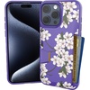 image:imageSmartish iPhone 17e16e Wallet Case  Wallet Slayer Vol 1 Slim  Protective Credit Card Holder  Drop Tested Hidden Credit Card Slot Cover for Apple iPhone 17e16e  Walnut WoodsVery Cherry Blossom