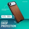 image:imageSmartish iPhone 17e16e Wallet Case  Wallet Slayer Vol 1 Slim  Protective Credit Card Holder  Drop Tested Hidden Credit Card Slot Cover for Apple iPhone 17e16e  Walnut WoodsWalnut Woods