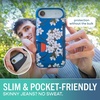 image:imageSmartish iPhone 17e16e Wallet Case  Wallet Slayer Vol 1 Slim  Protective Credit Card Holder  Drop Tested Hidden Credit Card Slot Cover for Apple iPhone 17e16e  Walnut WoodsVery Cherry Blossom