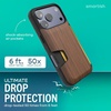 image:imageSmartish iPhone 17e16e Wallet Case  Wallet Slayer Vol 1 Slim  Protective Credit Card Holder  Drop Tested Hidden Credit Card Slot Cover for Apple iPhone 17e16e  Walnut WoodsWalnut Woods