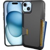 image:imageSmartish iPhone 17e16e Wallet Case  Wallet Slayer Vol 1 Slim  Protective Credit Card Holder  Drop Tested Hidden Credit Card Slot Cover for Apple iPhone 17e16e  Walnut WoodsBlack Tie Affair