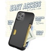 image:imageSmartish iPhone 17e16e Wallet Case  Wallet Slayer Vol 1 Slim  Protective Credit Card Holder  Drop Tested Hidden Credit Card Slot Cover for Apple iPhone 17e16e  Walnut WoodsBlack Tie Affair
