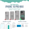 image:imageSmartish iPhone 8 Plus 7 Plus amp 6 Plus Screen Protector  2Pack Tempered Glass Screen Protectors  Tuff Sheet  9H Easy Install Frame Scratch Resistant for Apple iPhone 8 Plus 7 Plus amp 6 PlusScreen Protectors  Lens Covers