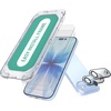 image:imageSmartish iPhone 8 Plus 7 Plus amp 6 Plus Screen Protector  2Pack Tempered Glass Screen Protectors  Tuff Sheet  9H Easy Install Frame Scratch Resistant for Apple iPhone 8 Plus 7 Plus amp 6 PlusScreen Protectors  Lens Covers