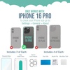 image:imageSmartish iPhone 8 Plus 7 Plus amp 6 Plus Screen Protector  2Pack Tempered Glass Screen Protectors  Tuff Sheet  9H Easy Install Frame Scratch Resistant for Apple iPhone 8 Plus 7 Plus amp 6 PlusScreen Protectors  Lens Covers