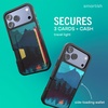 image:imageSmartish iPhone17 Wallet Case  Wallet Slayer Vol 2 Slim  Protective Credit Card Holder wKickstand  Drop Tested Hidden Card Slot Cover for Apple iPhone17  Very Cherry BlossomMoving Mountains