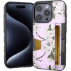 image:imageSmartish iPhone17 Wallet Case  Wallet Slayer Vol 2 Slim  Protective Credit Card Holder wKickstand  Drop Tested Hidden Card Slot Cover for Apple iPhone17  Very Cherry BlossomVery Cherry Blossom