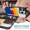 image:imageSmartish iPhone17 Wallet Case  Wallet Slayer Vol 2 Slim  Protective Credit Card Holder wKickstand  Drop Tested Hidden Card Slot Cover for Apple iPhone17  Very Cherry BlossomStriped Up