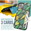 image:imageSmartish iPhone17 Wallet Case  Wallet Slayer Vol 2 Slim  Protective Credit Card Holder wKickstand  Drop Tested Hidden Card Slot Cover for Apple iPhone17  Very Cherry BlossomLeaf Me Alone