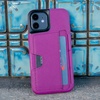 image:imageSmartish iPhone17 Wallet Case  Wallet Slayer Vol 2 Slim  Protective Credit Card Holder wKickstand  Drop Tested Hidden Card Slot Cover for Apple iPhone17  Very Cherry BlossomPurple Reign