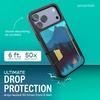image:imageSmartish iPhone17 Wallet Case  Wallet Slayer Vol 2 Slim  Protective Credit Card Holder wKickstand  Drop Tested Hidden Card Slot Cover for Apple iPhone17  Very Cherry BlossomMoving Mountains