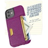 image:imageSmartish iPhone17 Wallet Case  Wallet Slayer Vol 2 Slim  Protective Credit Card Holder wKickstand  Drop Tested Hidden Card Slot Cover for Apple iPhone17  Very Cherry BlossomPurple Reign