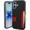 image:imageSmartish iPhone17 Wallet Case  Wallet Slayer Vol 2 Slim  Protective Credit Card Holder wKickstand  Drop Tested Hidden Card Slot Cover for Apple iPhone17  Very Cherry BlossomBlack Tie Affair