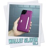 image:imageSmartish iPhone17 Wallet Case  Wallet Slayer Vol 2 Slim  Protective Credit Card Holder wKickstand  Drop Tested Hidden Card Slot Cover for Apple iPhone17  Very Cherry BlossomPurple Reign