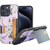 image:imageSmartish iPhone17 Wallet Case  Wallet Slayer Vol 2 Slim  Protective Credit Card Holder wKickstand  Drop Tested Hidden Card Slot Cover for Apple iPhone17  Very Cherry BlossomVery Cherry Blossom