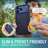image:imageSmartish iPhone17 Wallet Case  Wallet Slayer Vol 2 Slim  Protective Credit Card Holder wKickstand  Drop Tested Hidden Card Slot Cover for Apple iPhone17  Very Cherry BlossomMore Prints