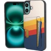 image:imageSmartish iPhone17 Wallet Case  Wallet Slayer Vol 2 Slim  Protective Credit Card Holder wKickstand  Drop Tested Hidden Card Slot Cover for Apple iPhone17  Very Cherry BlossomStriped Up