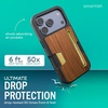 image:imageSmartish iPhone17 Wallet Case  Wallet Slayer Vol 2 Slim  Protective Credit Card Holder wKickstand  Drop Tested Hidden Card Slot Cover for Apple iPhone17  Very Cherry BlossomWalnut Woods