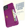 image:imageSmartish iPhone17 Wallet Case  Wallet Slayer Vol 2 Slim  Protective Credit Card Holder wKickstand  Drop Tested Hidden Card Slot Cover for Apple iPhone17  Very Cherry BlossomPurple Reign