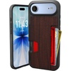 image:imageSmartish iPhone17 Wallet Case  Wallet Slayer Vol 2 Slim  Protective Credit Card Holder wKickstand  Drop Tested Hidden Card Slot Cover for Apple iPhone17  Very Cherry BlossomWalnut Woods