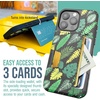 image:imageSmartish iPhone17 Wallet Case  Wallet Slayer Vol 2 Slim  Protective Credit Card Holder wKickstand  Drop Tested Hidden Card Slot Cover for Apple iPhone17  Very Cherry BlossomLeaf Me Alone