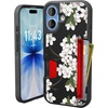 image:imageSmartish iPhone17 Wallet Case  Wallet Slayer Vol 2 Slim  Protective Credit Card Holder wKickstand  Drop Tested Hidden Card Slot Cover for Apple iPhone17  Very Cherry BlossomVery Cherry Blossom