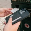 image:imageSmartish iPhone17 Wallet Case  Wallet Slayer Vol 2 Slim  Protective Credit Card Holder wKickstand  Drop Tested Hidden Card Slot Cover for Apple iPhone17  Very Cherry BlossomBlack Tie Affair