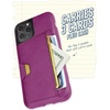 image:imageSmartish iPhone17 Wallet Case  Wallet Slayer Vol 2 Slim  Protective Credit Card Holder wKickstand  Drop Tested Hidden Card Slot Cover for Apple iPhone17  Very Cherry BlossomPurple Reign
