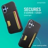 image:imageSmartish iPhone17 Wallet Case  Wallet Slayer Vol 2 Slim  Protective Credit Card Holder wKickstand  Drop Tested Hidden Card Slot Cover for Apple iPhone17  Very Cherry BlossomBlack Tie Affair