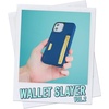 image:imageSmartish iPhone17 Wallet Case  Wallet Slayer Vol 2 Slim  Protective Credit Card Holder wKickstand  Drop Tested Hidden Card Slot Cover for Apple iPhone17  Very Cherry BlossomBlues on the Green