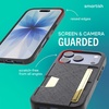 image:imageSmartish iPhone17 Wallet Case  Wallet Slayer Vol 2 Slim  Protective Credit Card Holder wKickstand  Drop Tested Hidden Card Slot Cover for Apple iPhone17  Very Cherry BlossomBlack Tie Affair