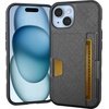 image:imageSmartish iPhone17 Wallet Case  Wallet Slayer Vol 2 Slim  Protective Credit Card Holder wKickstand  Drop Tested Hidden Card Slot Cover for Apple iPhone17  Very Cherry BlossomBlack Tie Affair