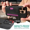 image:imageSmartish iPhone17 Wallet Case  Wallet Slayer Vol 2 Slim  Protective Credit Card Holder wKickstand  Drop Tested Hidden Card Slot Cover for Apple iPhone17  Very Cherry BlossomBlack Tie Affair