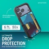 image:imageSmartish iPhone17 Wallet Case  Wallet Slayer Vol 2 Slim  Protective Credit Card Holder wKickstand  Drop Tested Hidden Card Slot Cover for Apple iPhone17  Very Cherry BlossomMoving Mountains