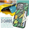 image:imageSmartish iPhone17 Wallet Case  Wallet Slayer Vol 2 Slim  Protective Credit Card Holder wKickstand  Drop Tested Hidden Card Slot Cover for Apple iPhone17  Very Cherry BlossomLeaf Me Alone