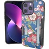 image:imageSmartish iPhone17 Wallet Case  Wallet Slayer Vol 2 Slim  Protective Credit Card Holder wKickstand  Drop Tested Hidden Card Slot Cover for Apple iPhone17  Very Cherry BlossomFlirty Floral