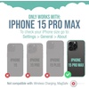 image:imageSmartish iPhone17 Wallet Case  Wallet Slayer Vol 2 Slim  Protective Credit Card Holder wKickstand  Drop Tested Hidden Card Slot Cover for Apple iPhone17  Very Cherry BlossomSpaced Out