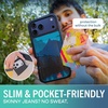 image:imageSmartish iPhone17 Wallet Case  Wallet Slayer Vol 2 Slim  Protective Credit Card Holder wKickstand  Drop Tested Hidden Card Slot Cover for Apple iPhone17  Very Cherry BlossomMoving Mountains