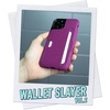 image:imageSmartish iPhone17 Wallet Case  Wallet Slayer Vol 2 Slim  Protective Credit Card Holder wKickstand  Drop Tested Hidden Card Slot Cover for Apple iPhone17  Very Cherry BlossomPurple Reign