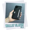 image:imageSmartish iPhone17 Wallet Case  Wallet Slayer Vol 2 Slim  Protective Credit Card Holder wKickstand  Drop Tested Hidden Card Slot Cover for Apple iPhone17  Very Cherry BlossomBlack Tie Affair