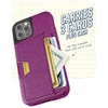 image:imageSmartish iPhone17 Wallet Case  Wallet Slayer Vol 2 Slim  Protective Credit Card Holder wKickstand  Drop Tested Hidden Card Slot Cover for Apple iPhone17  Very Cherry BlossomPurple Reign