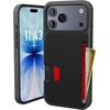image:imageSmartish iPhone17 Wallet Case  Wallet Slayer Vol 2 Slim  Protective Credit Card Holder wKickstand  Drop Tested Hidden Card Slot Cover for Apple iPhone17  Very Cherry BlossomBlack Tie Affair