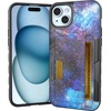 image:imageSmartish iPhone17 Wallet Case  Wallet Slayer Vol 2 Slim  Protective Credit Card Holder wKickstand  Drop Tested Hidden Card Slot Cover for Apple iPhone17  Very Cherry BlossomSpaced Out